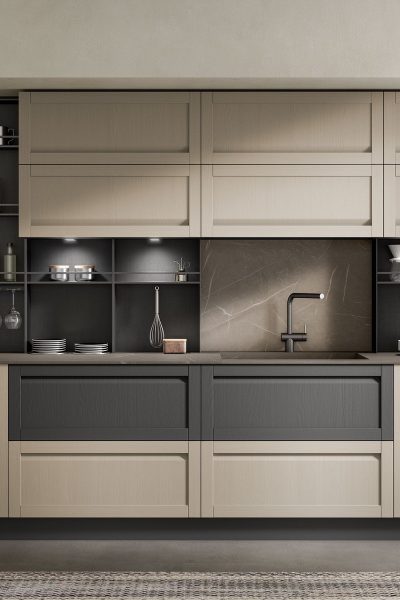 04-cucina-legno-massello-maniglia-integrata-frassino-canapa-frassino-carbone-incanto